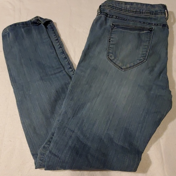 Bebe Blue Jean Skinny Leggings Womens 30 - Picture 2 of 5